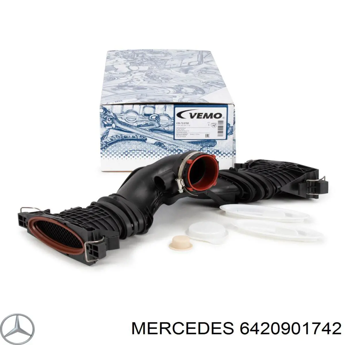 Czujnik przepływu powietrza, przepływomierz powietrza M.A.F. Mercedes 6420901742 cena, od 385,92 USD