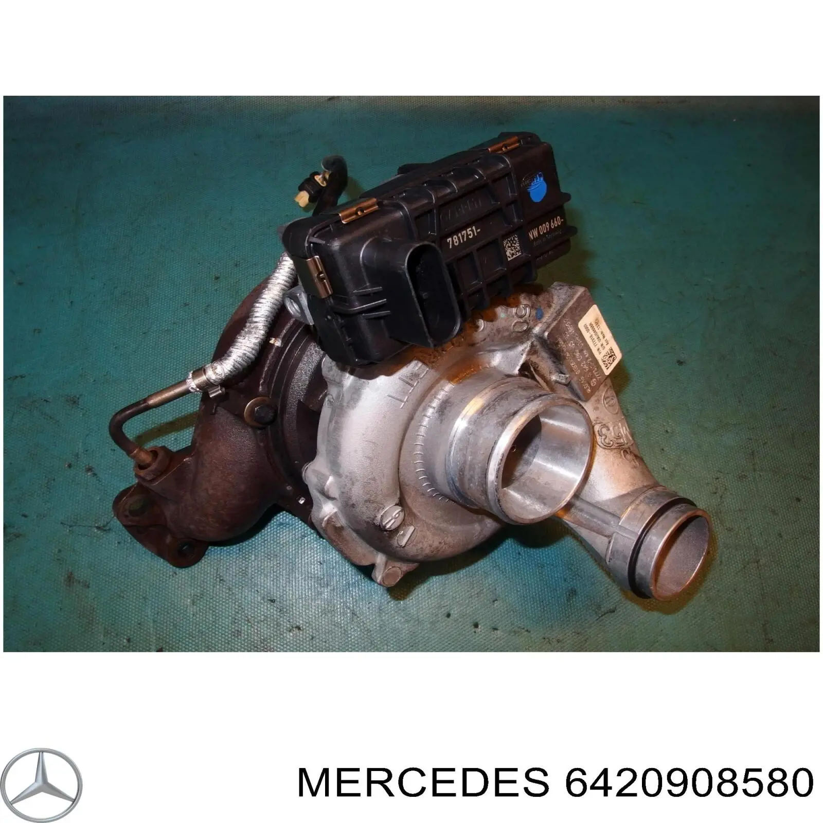 Do koszyka 6420908580 Mercedes Turbina