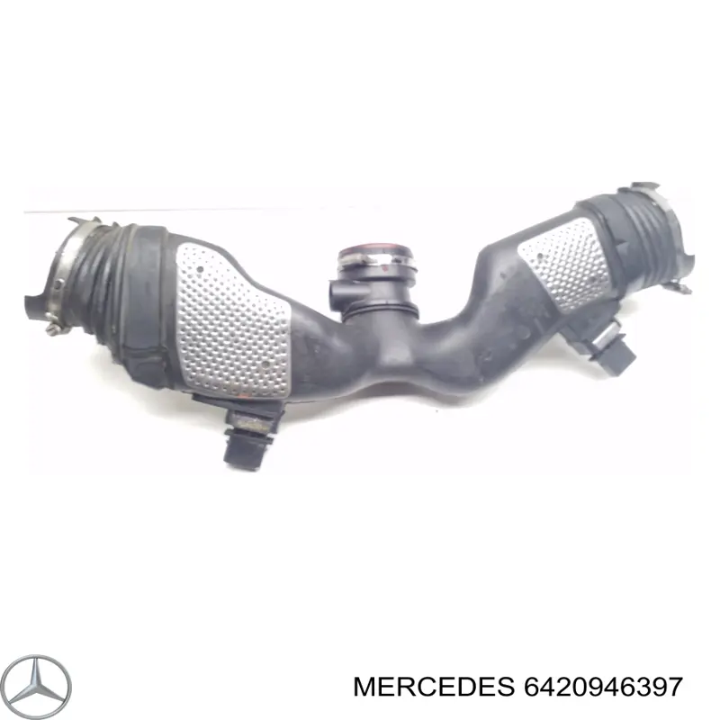 6420946397 Mercedes Czujnik przepływu powietrza, przepływomierz powietrza M.A.F.