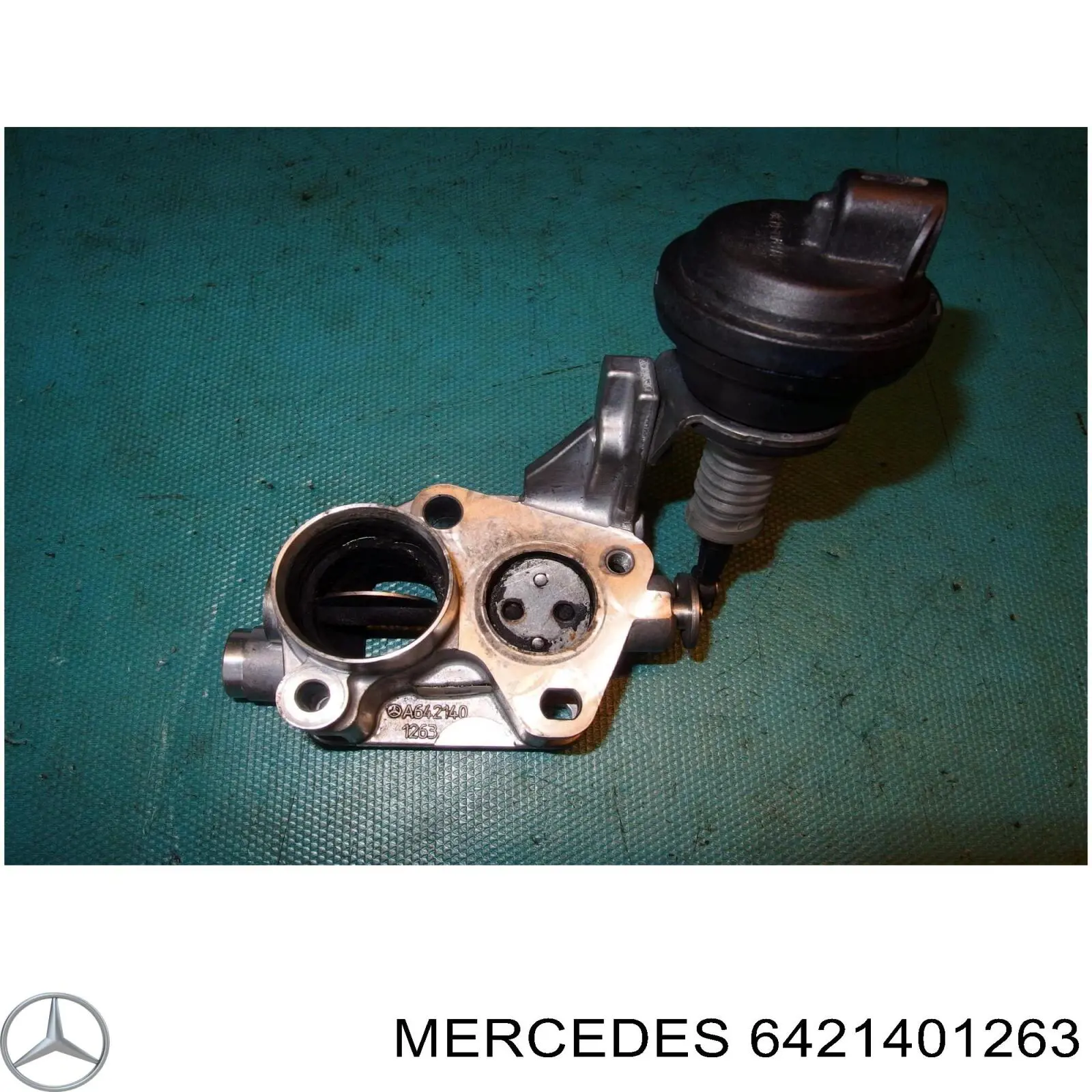Zawór obejściowy (by-pass) ERG recyrkulacji spalin Mercedes 6421401263 cena, od 120,87 USD