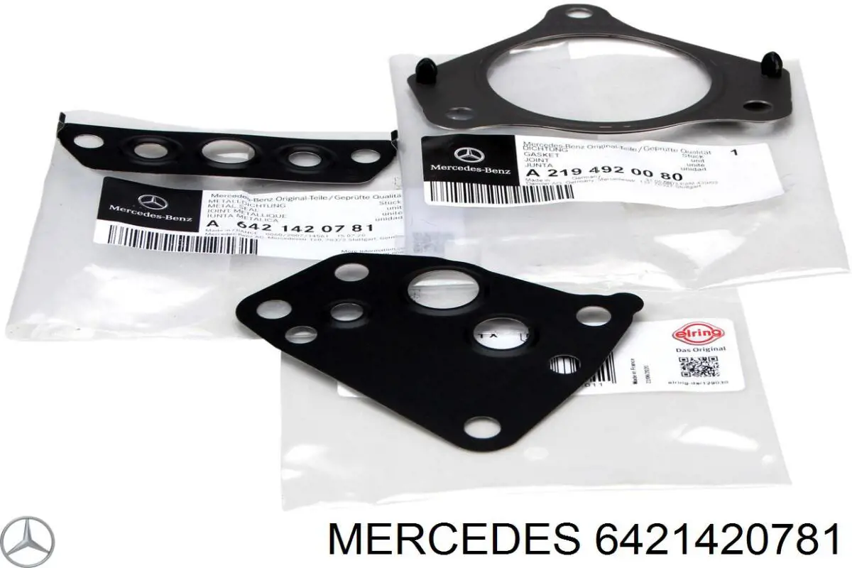Uszczelka sprężarki Mercedes 6421420781 cena, od 7,71 USD