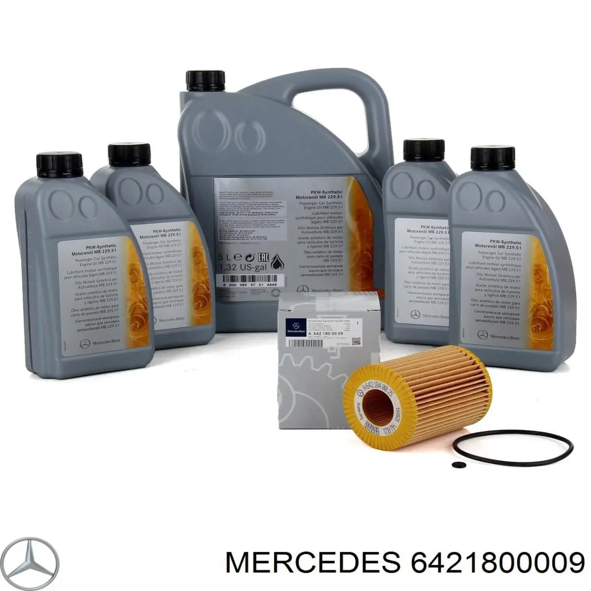6421800009 Mercedes Filtr oleju