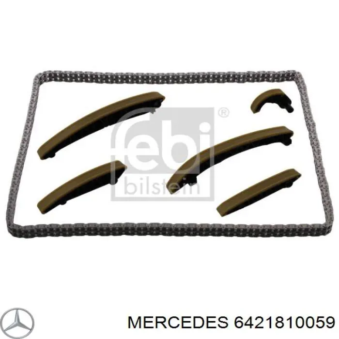 6421810059 Mercedes tłumik drgań łańcucha pompy oleju