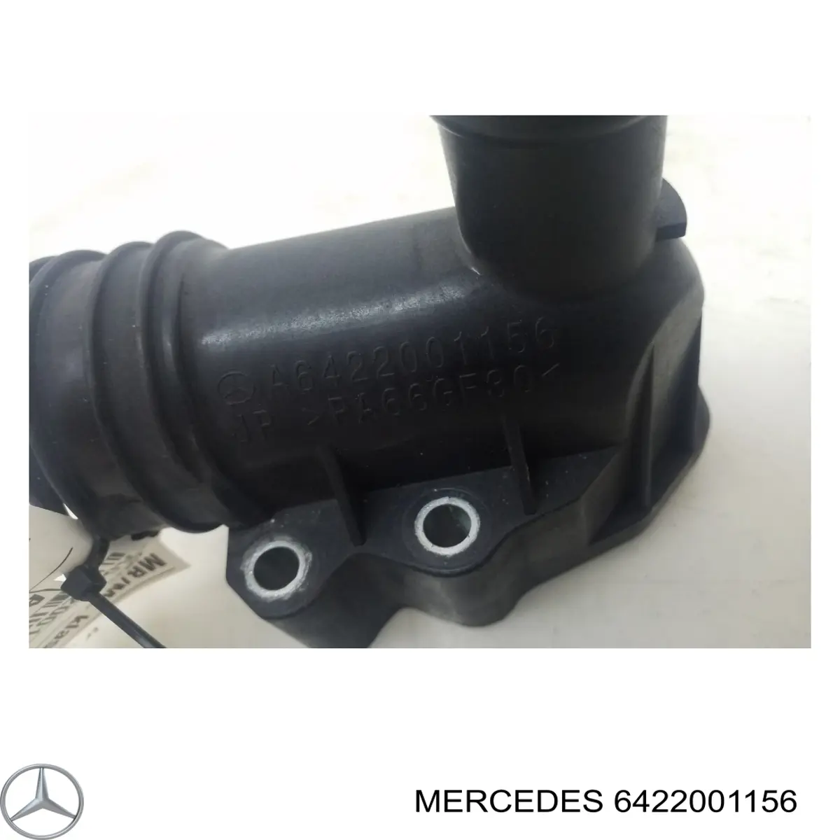 Kołnierz układu chłodzenia (trójnik) Mercedes 6422001156 cena, od 27,20 USD