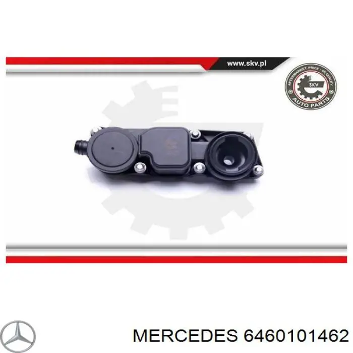 Separator oleju układu wentylacji kadłuda (bloku silnika) Mercedes 6460101462 cena, od 63,29 USD