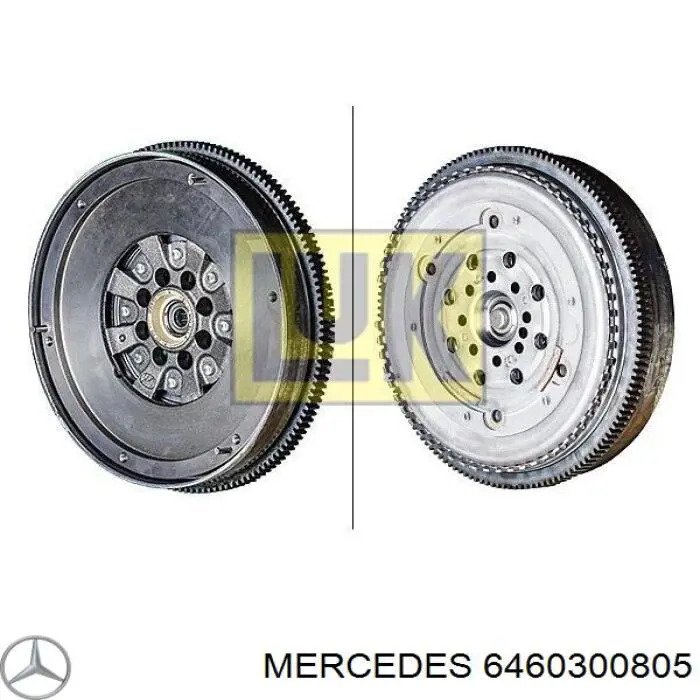 Do koszyka 6460300805 Mercedes Koło zamachowe silnika