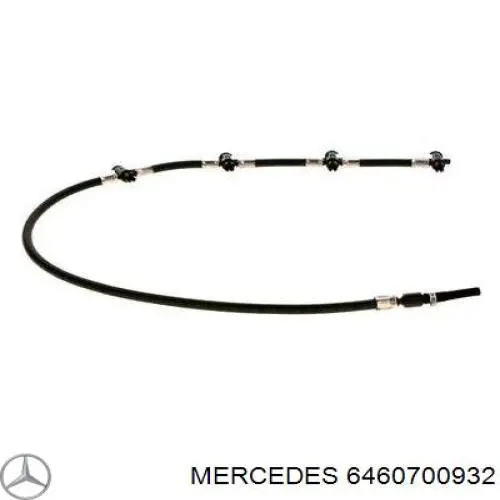 Rurka paliwa, zwrotna od wtryskiwaczy Mercedes 6460700932 cena, od 18,92 USD