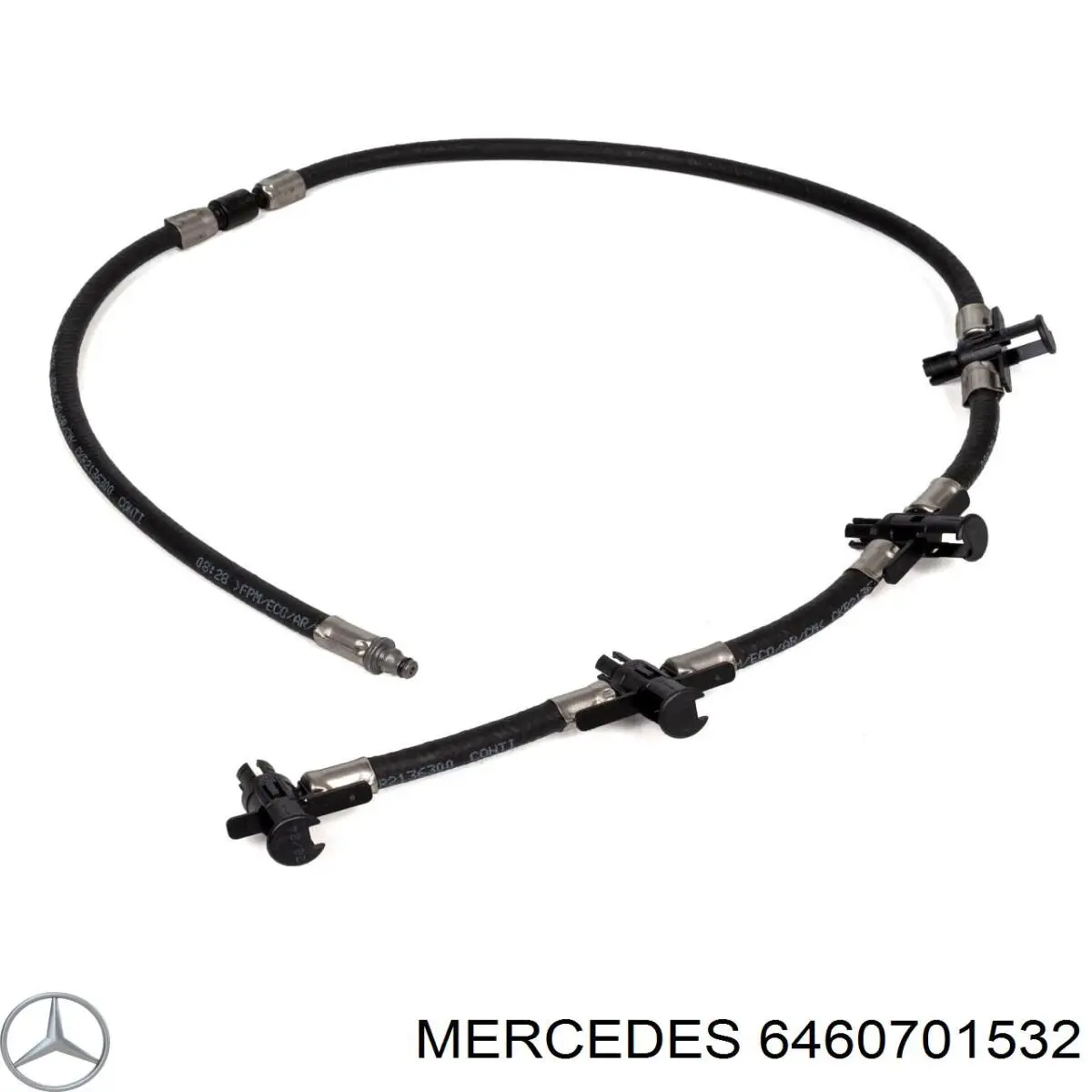 Rurka paliwa, zwrotna od wtryskiwaczy Mercedes 6460701532 cena, od 45,08 USD