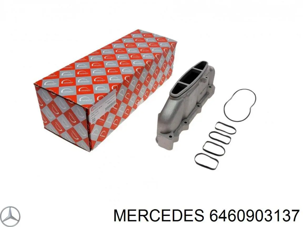 6460903137 Mercedes Kolektor ssący