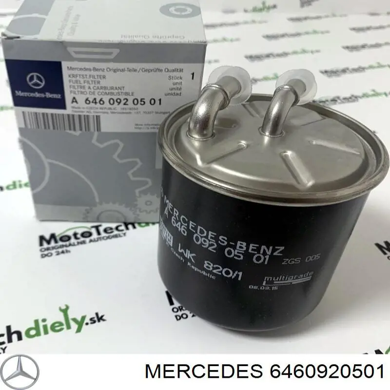 Filtr paliwa Mercedes 6460920501 cena, od 21,63 USD