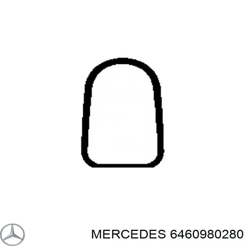 Do koszyka 6460980280 Mercedes Uszczelka kolektora ssącego
