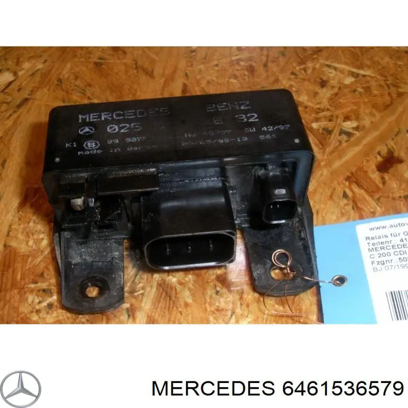 6461536579 Mercedes Przekaźnik świec żarowych