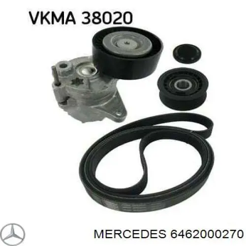 Do koszyka 6462000270 Mercedes Napinacz paska napędowego