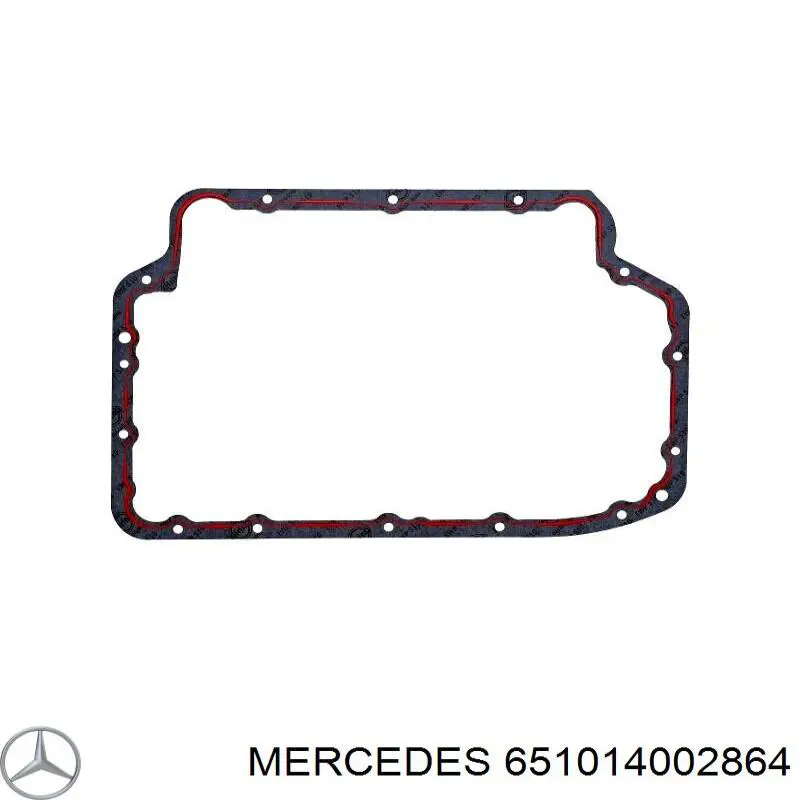 Do koszyka 651014002864 Mercedes Uszczelka miski olejowej silnika