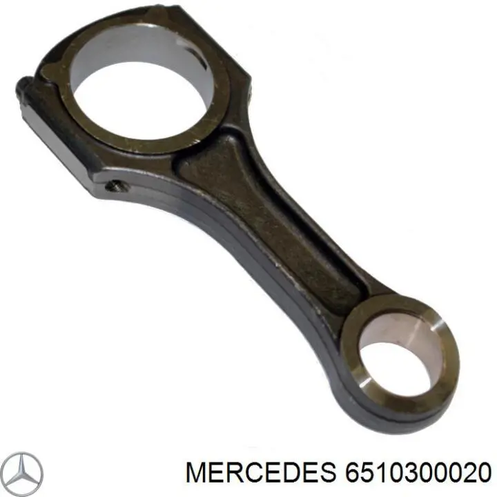 Korbowód tłoka silnika Mercedes 6510300020 cena, od 97,05 USD