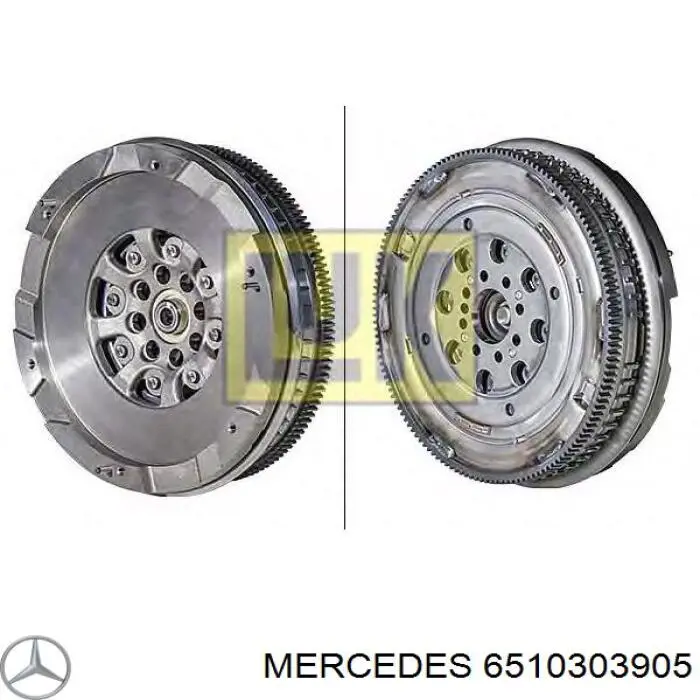 6510303905 Mercedes Koło zamachowe silnika