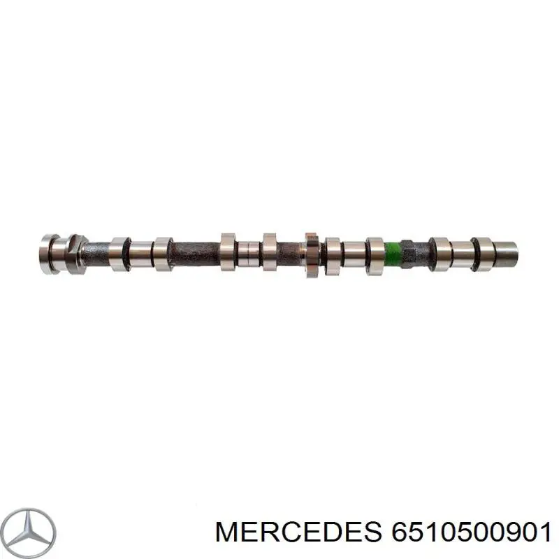 6510500901 Mercedes Wał rozrządu silnika wylotowy, wydechowy