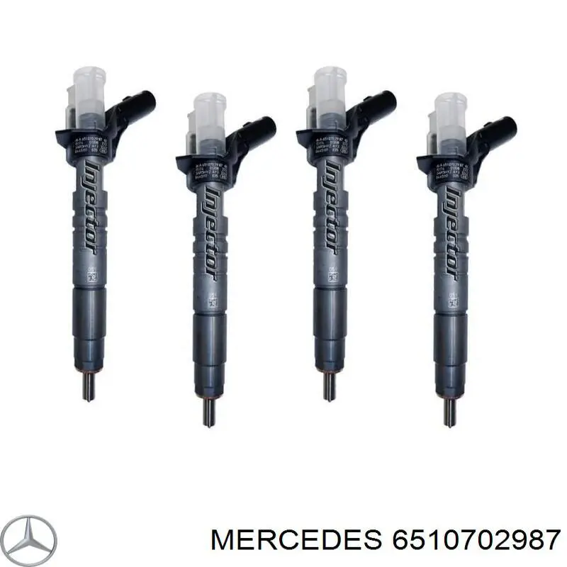 Wtryskiwacz paliwa Mercedes 6510702987 cena, od 163,45 USD