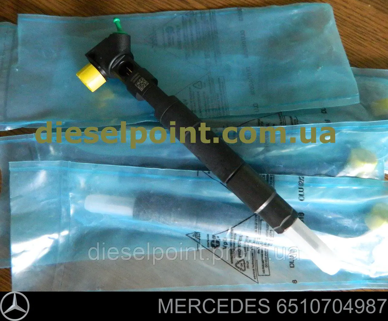 Wtryskiwacz paliwa 6510704987 Mercedes