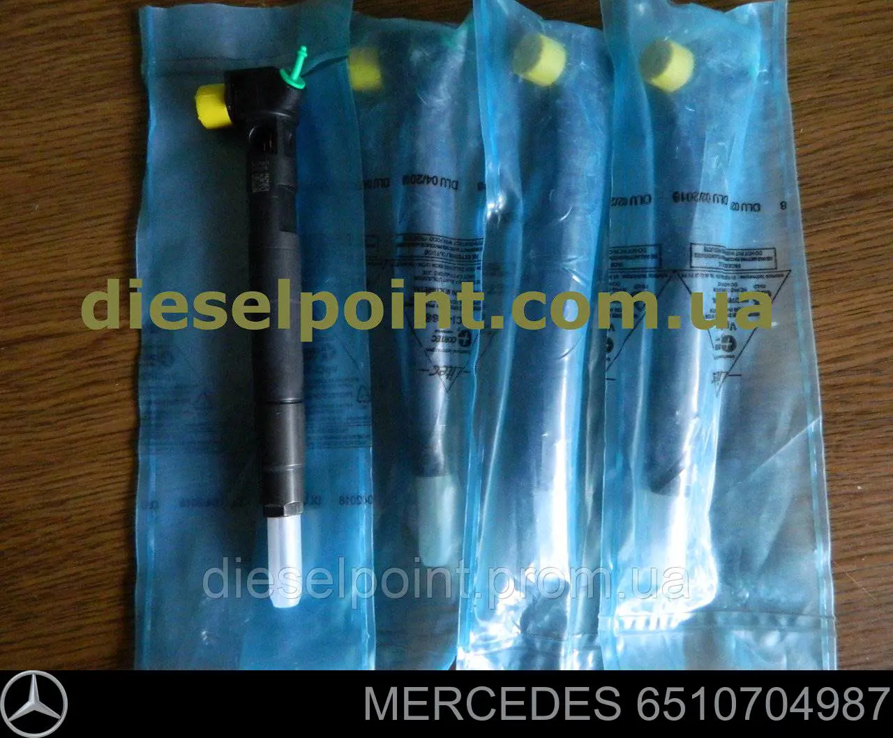 Wtryskiwacz paliwa Mercedes 6510704987 cena, od 190,11 USD