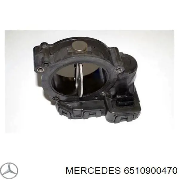 Do koszyka 6510900470 Mercedes Przepustnica, komplet