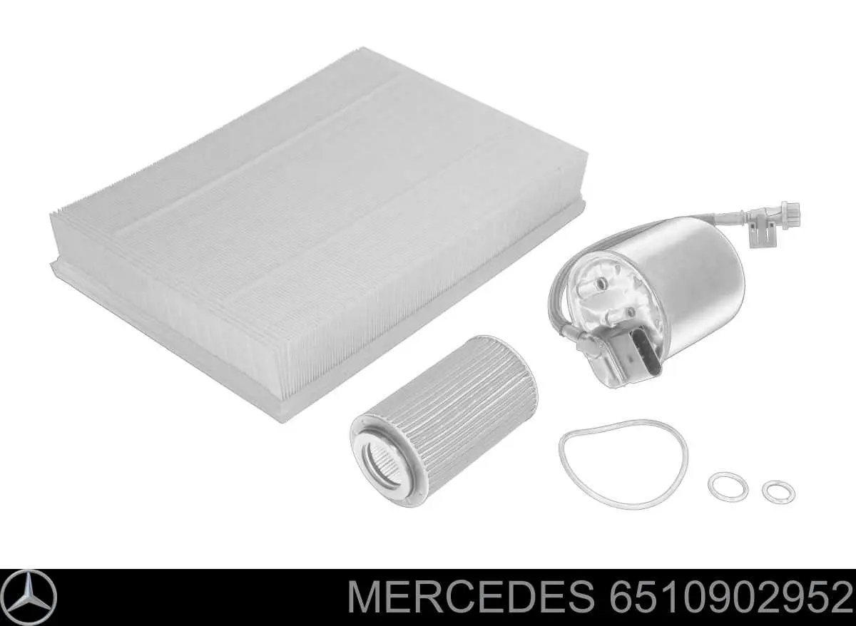 Filtr paliwa Mercedes 6510902952 cena, od 37,06 USD