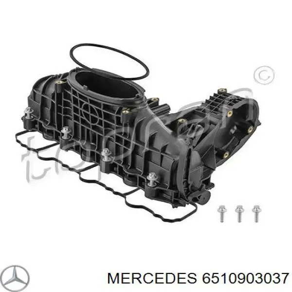 Do koszyka 6510903037 Mercedes Kolektor ssący