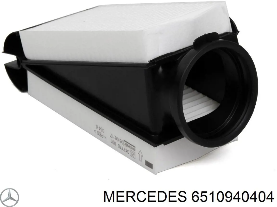 6510940404 Mercedes Filtr powietrza
