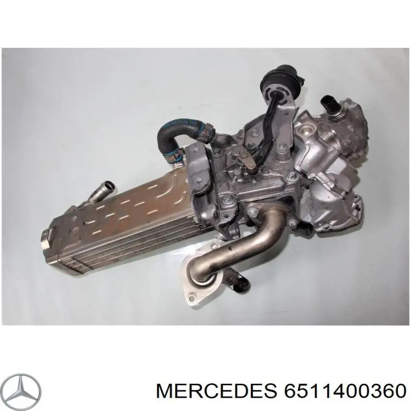 6511400360 Mercedes zawór recyrkulacji spalin egr