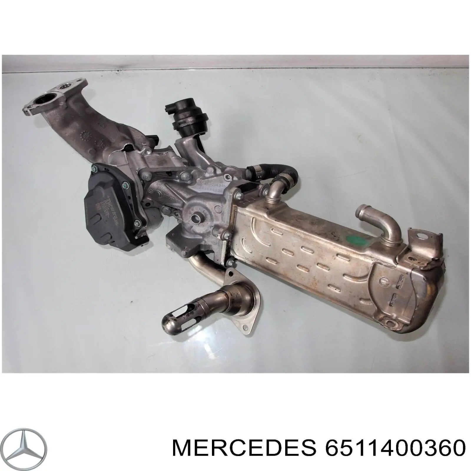 Zawór recyrkulacji spalin EGR Mercedes 6511400360 cena, od 116,22 USD