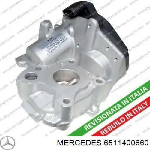 6511400660 Mercedes zawór recyrkulacji spalin egr