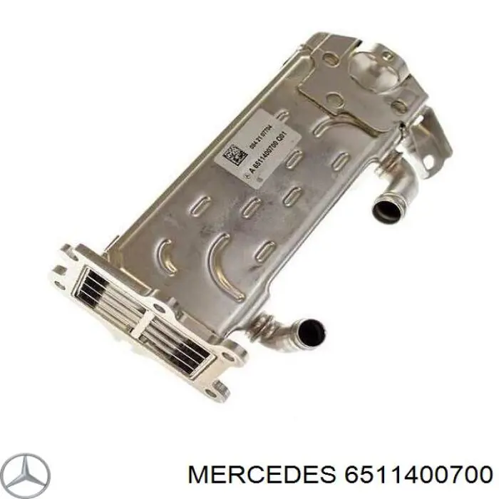 Chłodnica układu recyrkulacji spalin EGR Mercedes 6511400700 cena, od 163,25 USD