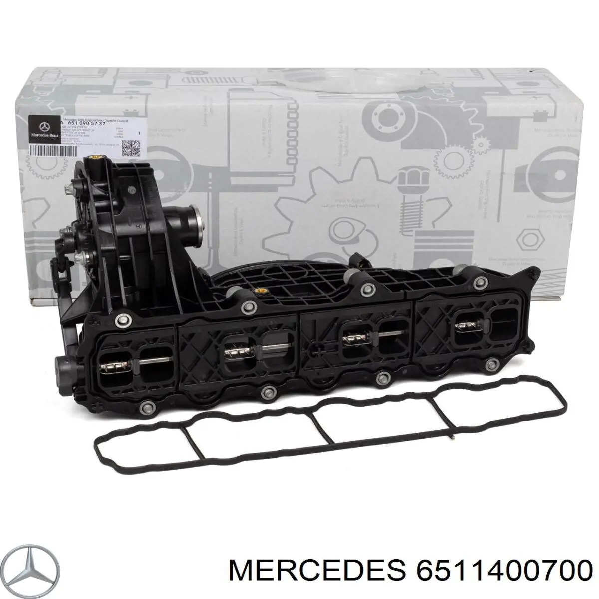 Chłodnica układu recyrkulacji spalin EGR 6511400700 Mercedes