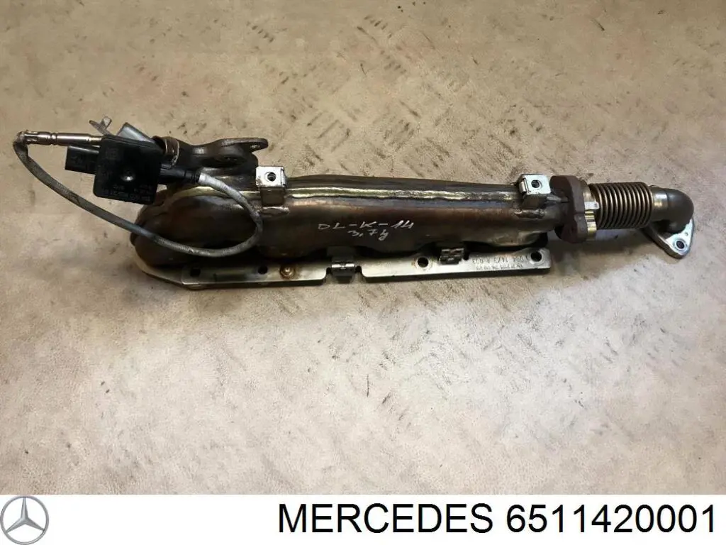 Kolektor wydechowy Mercedes 6511420001 cena, od 110,67 USD