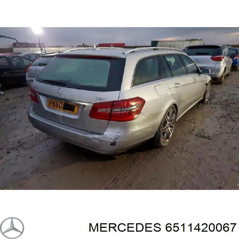 6511420067 Mercedes zawór recyrkulacji spalin egr