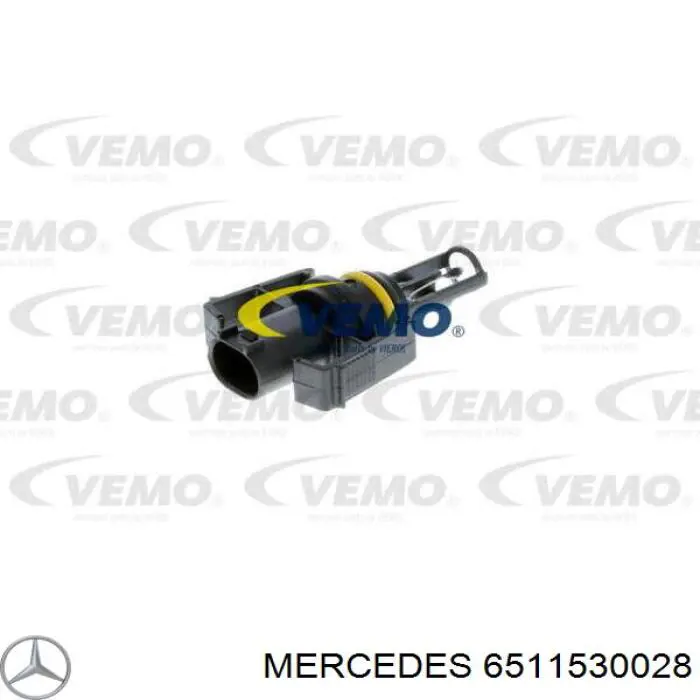 Czujnik temperatury powietrza wlotowego 6511530028 Mercedes