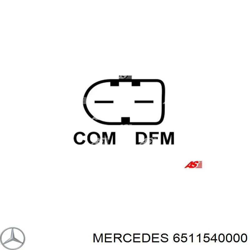 Regulator alternatora (przekaźnik ładowania) Mercedes 6511540000 cena, od 85,32 USD