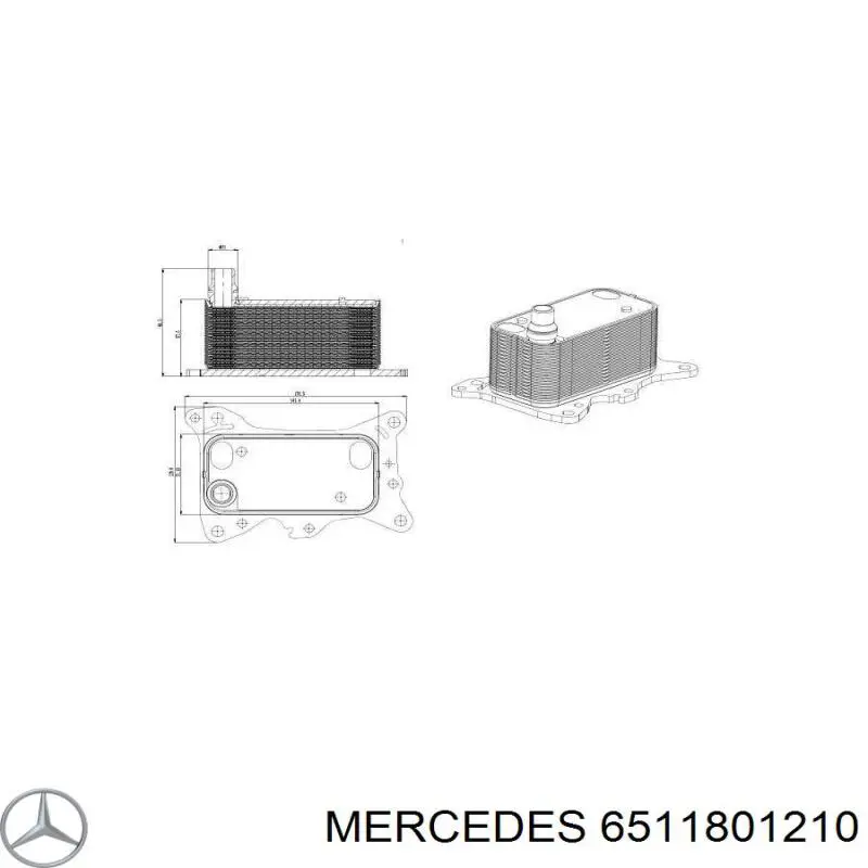 Obudowa filtra oleju Mercedes 6511801210 cena, od 88,57 USD