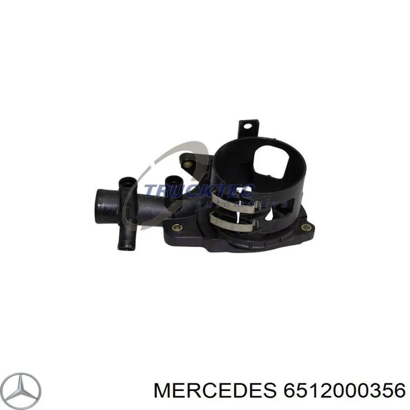 6512000356 Mercedes Obudowa filtra paliwa