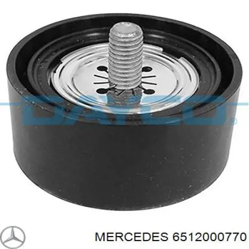 Rolka prowadząca, kierunkowa paska napędowego Mercedes 6512000770 cena, od 14,57 USD