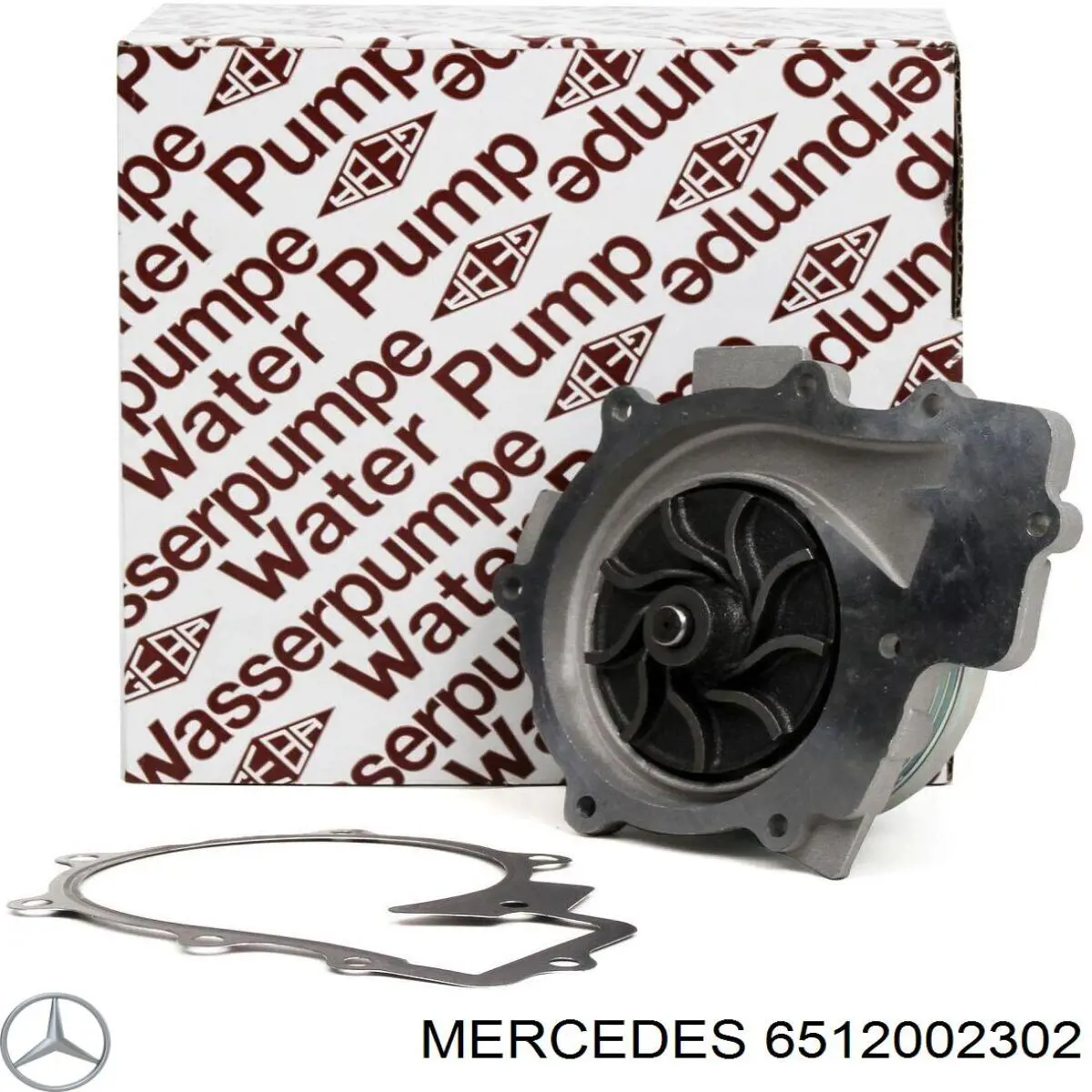 Pompa chłodząca wodna Mercedes 6512002302 cena, od 92,03 USD
