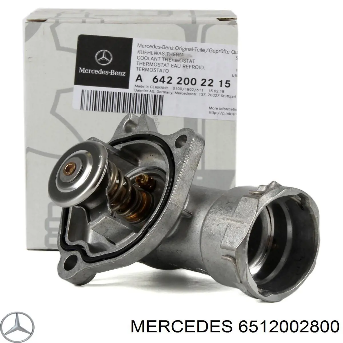 Do koszyka 6512002800 Mercedes Termostat