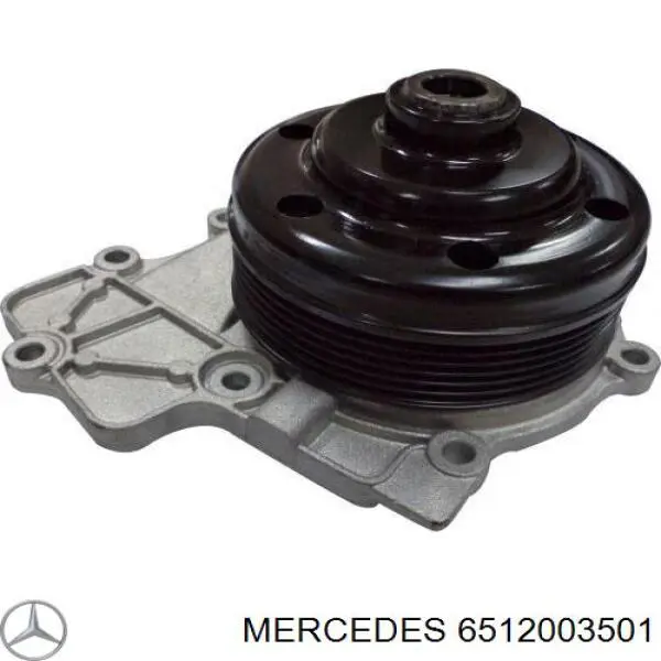Pompa chłodząca wodna Mercedes 6512003501