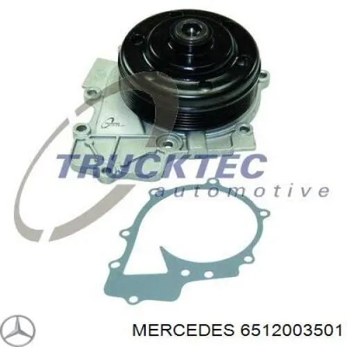 Pompa chłodząca wodna Mercedes 6512003501 cena, od 83,04 USD
