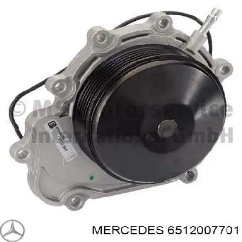 Pompa chłodząca wodna Mercedes 6512007701 cena, od 50,34 USD