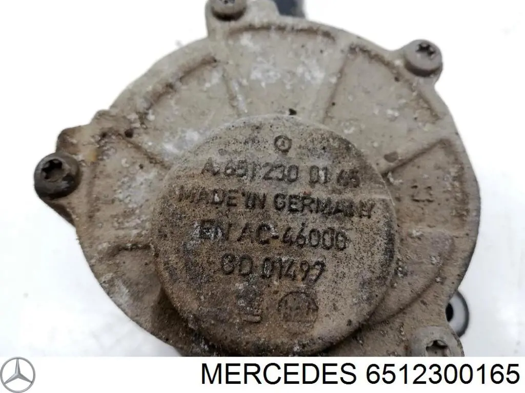 Do koszyka 6512300165 Mercedes Pompa podciśnienia