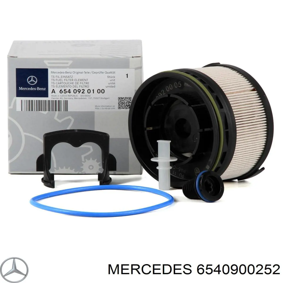 Filtr paliwa Mercedes 6540900252 cena, od 29,43 USD