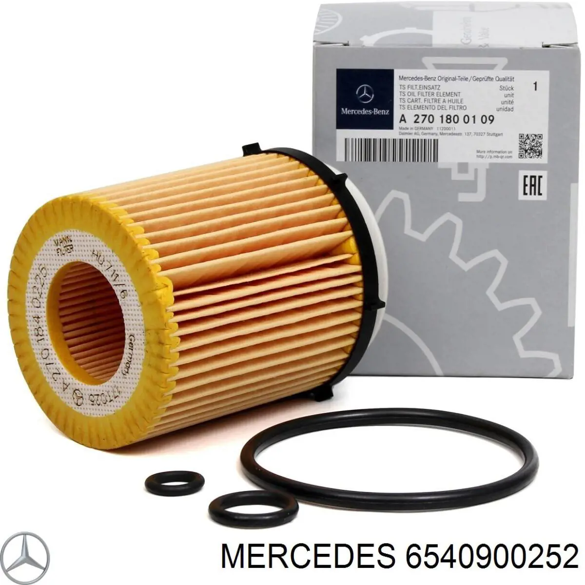 Filtr paliwa Mercedes 6540900252 cena, od 38,32 USD