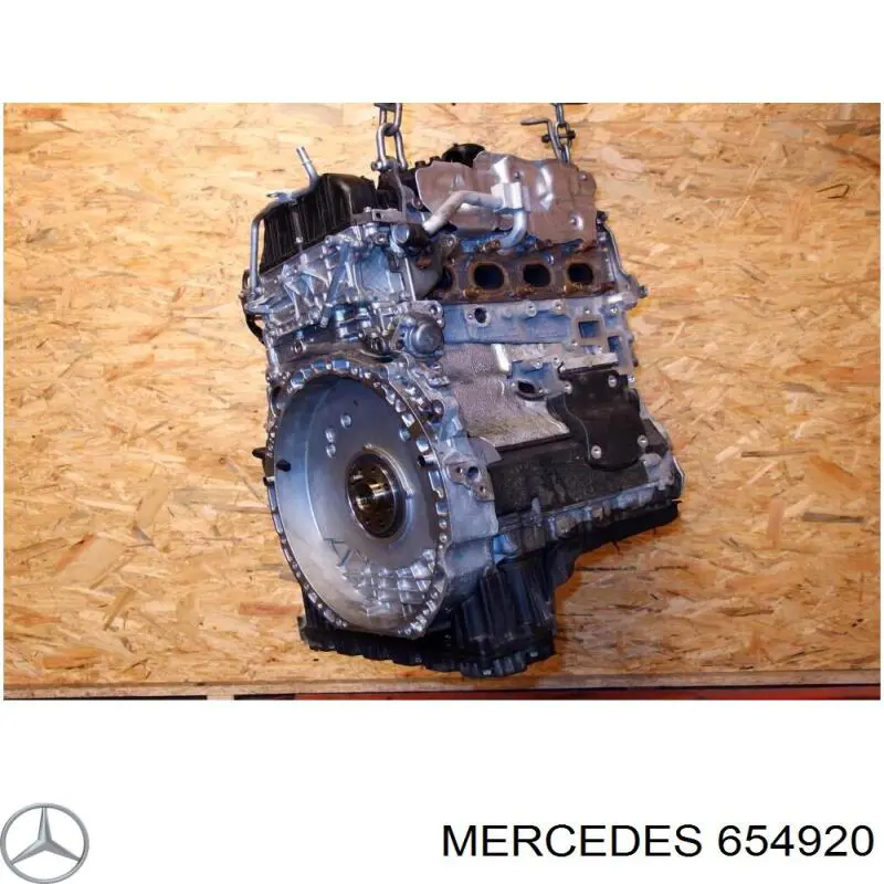 Do koszyka 654920 Mercedes Silnik w komplecie
