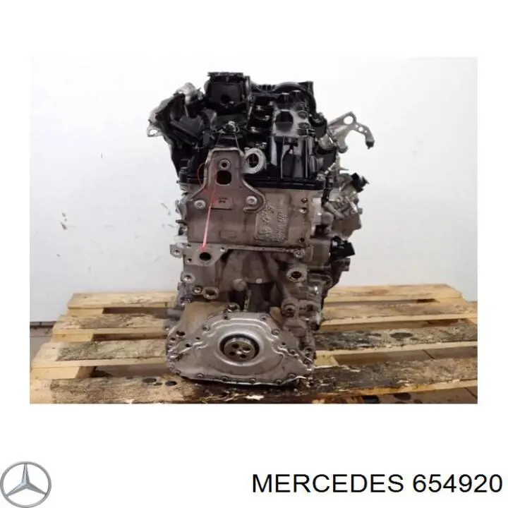 Silnik w komplecie Mercedes 654920 cena, od 6248,89 USD